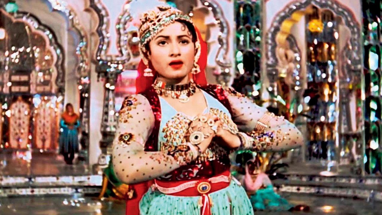 Madhubala in Mughal-e-Azam