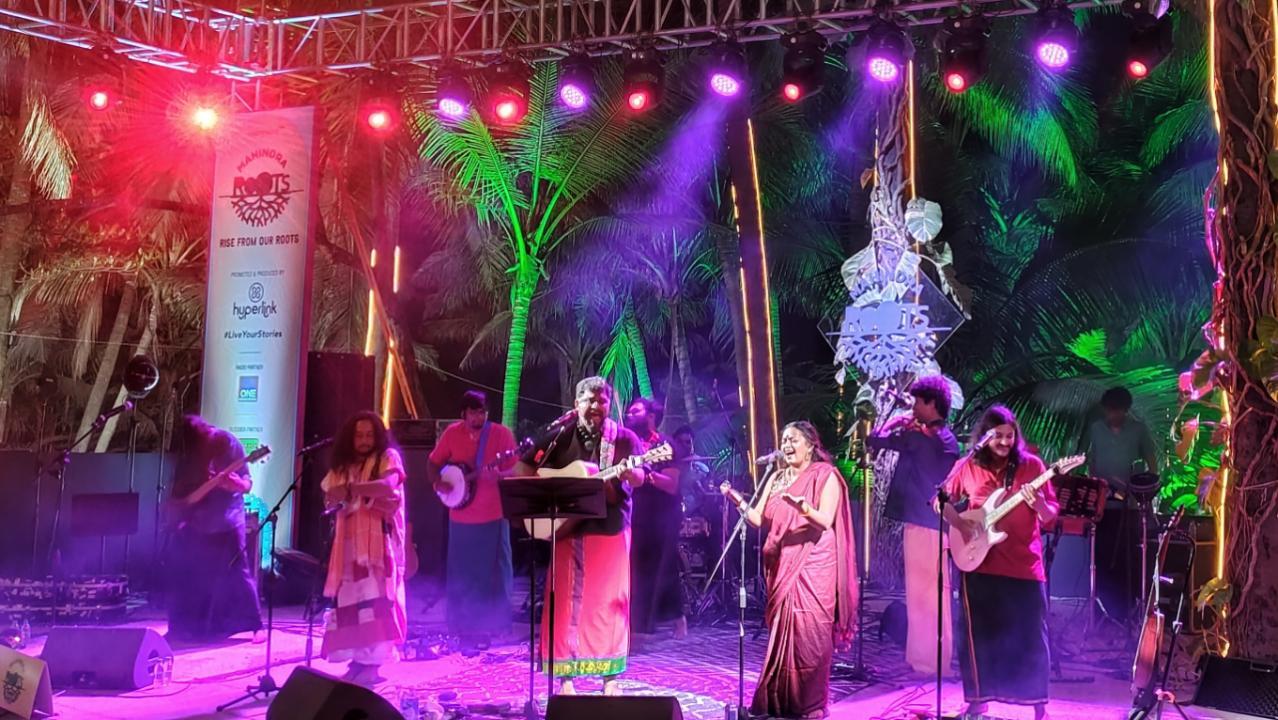 The first edition of the three-day Mahindra Roots Festival saw many different musicians perform on the stage and ended on a high with the Raghu Dixit Project. Photo Courtesy: Nascimento Pinto