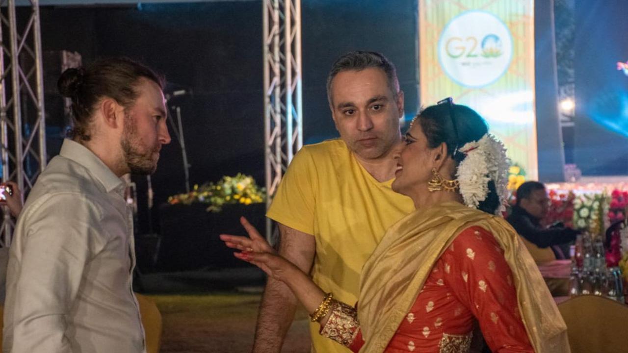 Street Artists Raise Their Voice Through Author Navina Jafa In Lucknow At G20 Meeting.