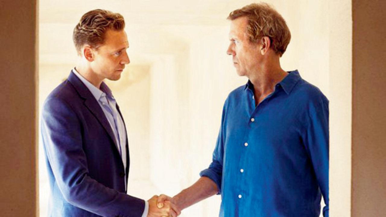 Tom Hiddleston and Hugh Laurie in the 2016 original