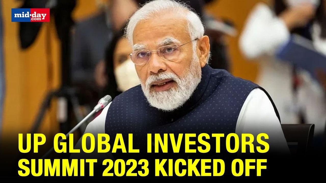 PM Modi Inaugurates Global Investors Summit 2023 In Lucknow