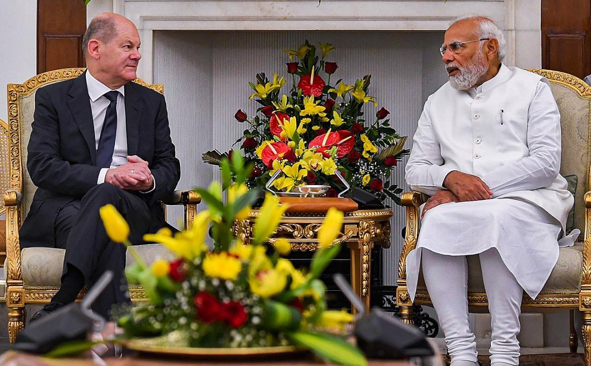 PM Modi, German Chancellor Olaf Scholz hold wide-ranging talks