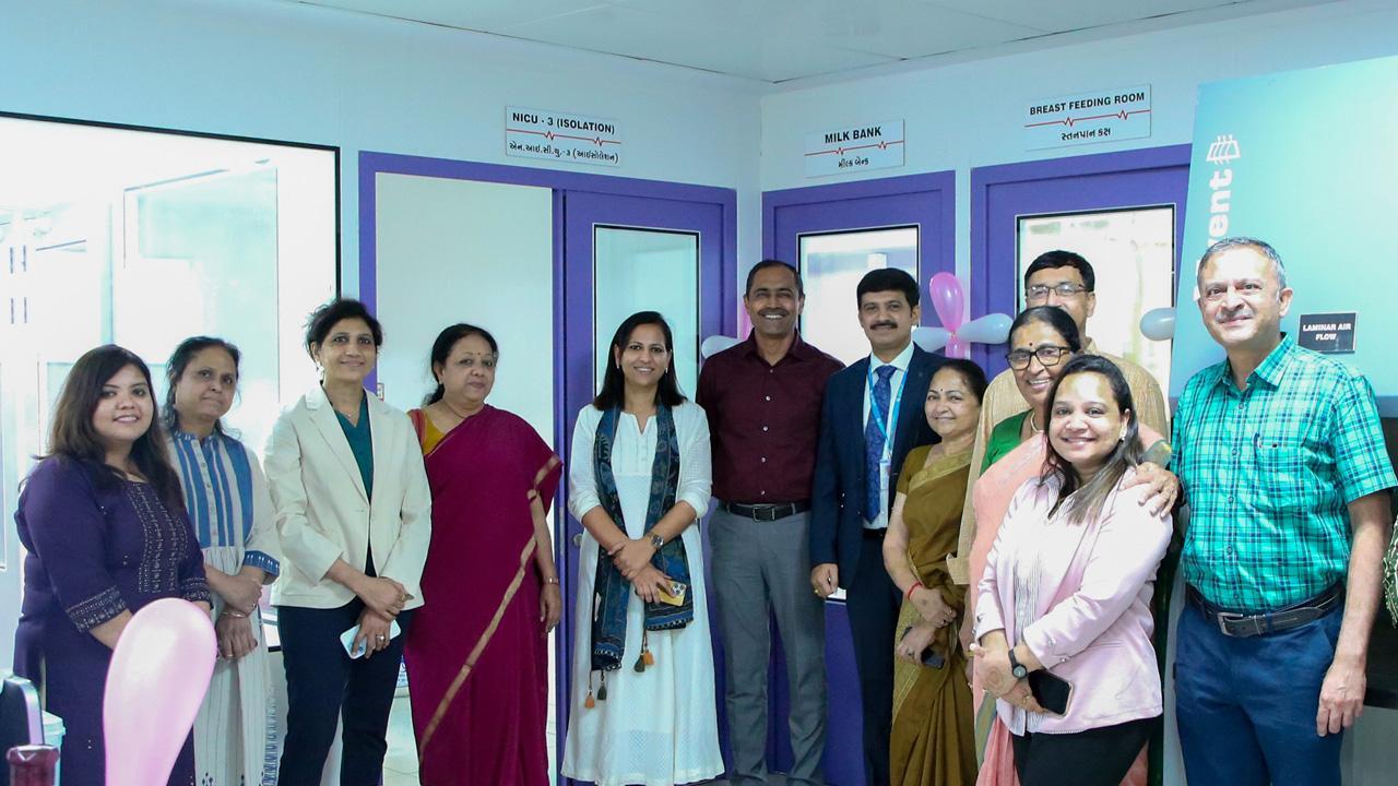 Parul Sevashram Hospital upgrades its NICU complex with Human Milk Bank