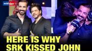 What Made Shah Rukh Khan Kiss John Abraham During Pathaan Press Conference