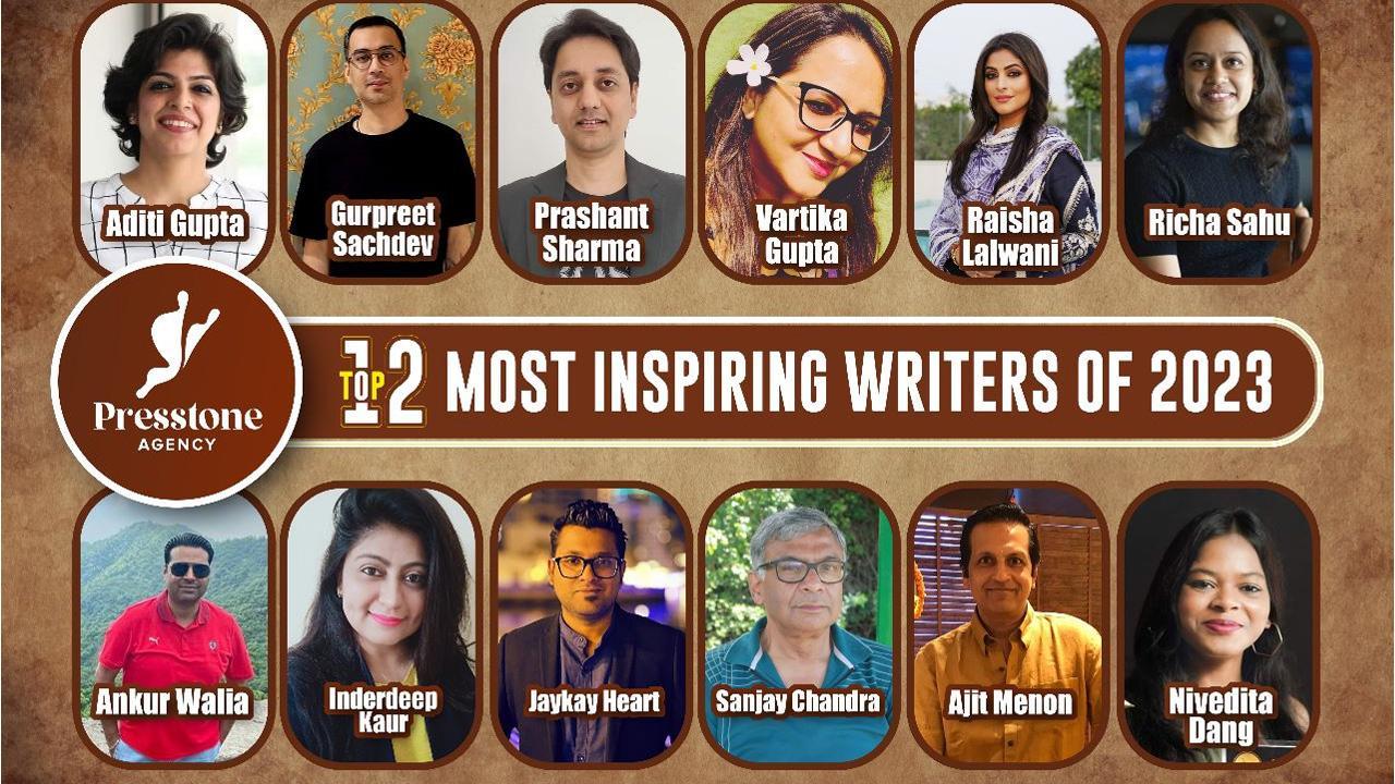 Top 12 Most Inspiring Writers Of 2023