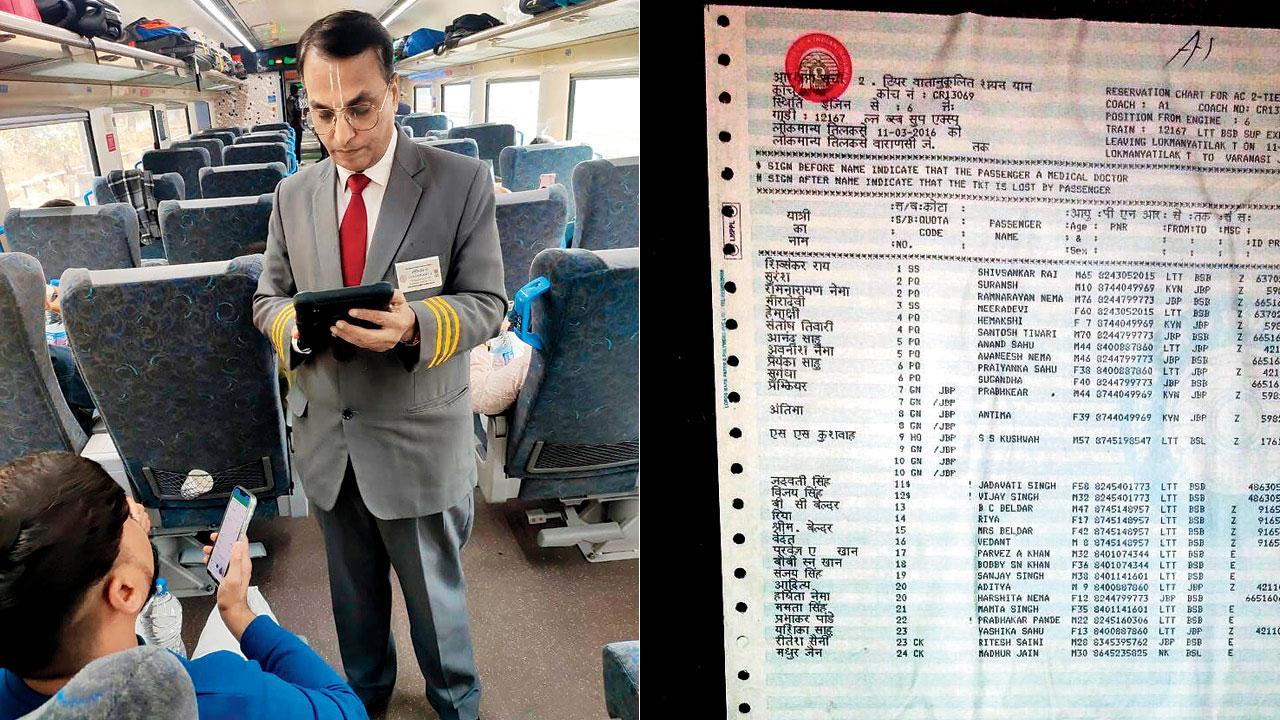 Paperless route: Hand-held devices render reservation charts obsolete on WR