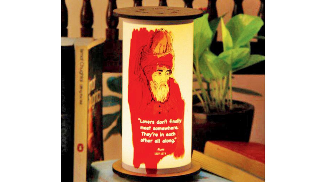 Rumi lamp