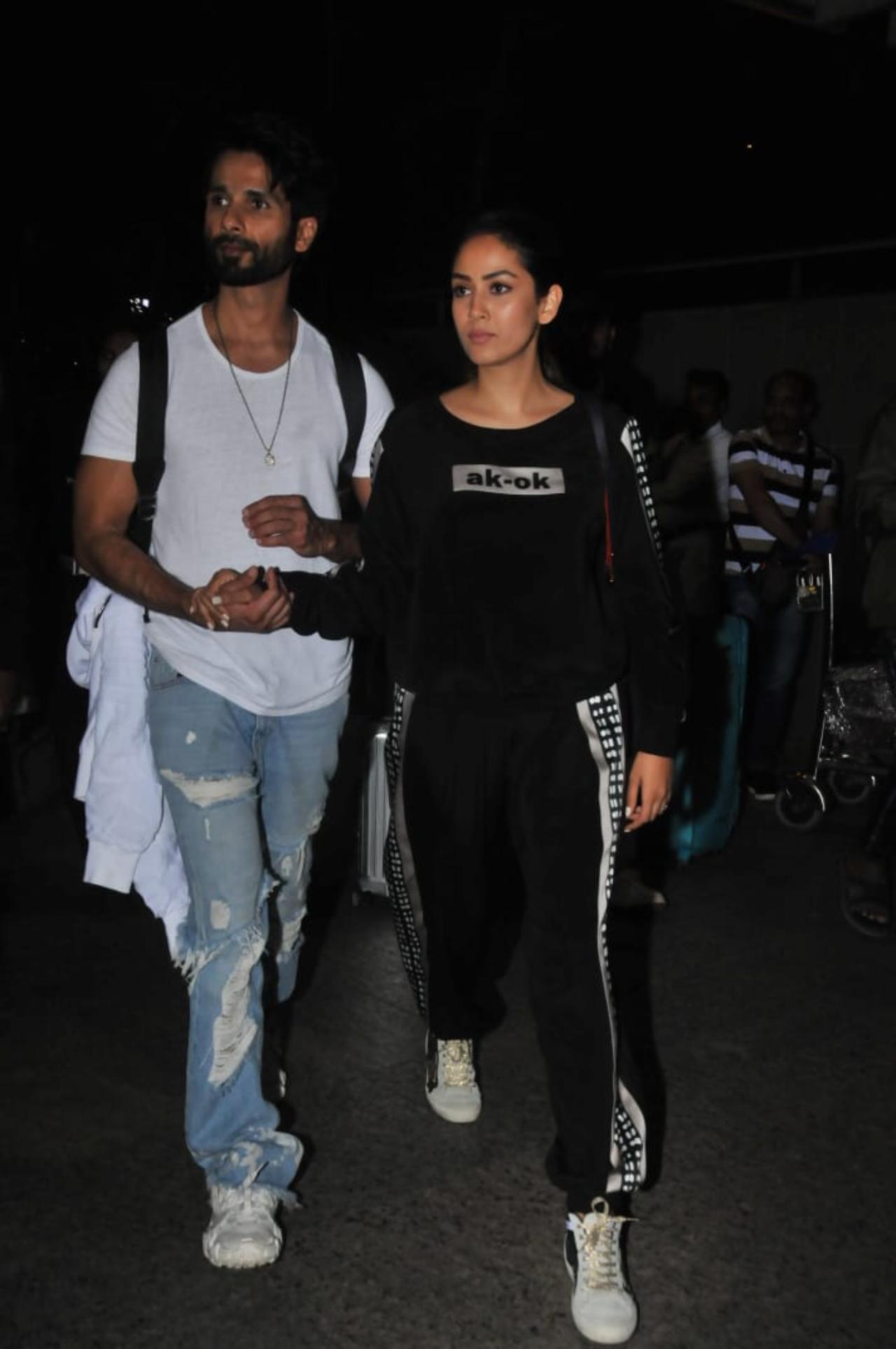 As fans eagerly wait for Sidharth Malhotra and Kiara Advani to share pictures from their wedding ceremony and make it instagram official, it seems that the guests have started leaving the wedding venue. Actor Shahid Kapoor and his wife Mira Kapoor who were among the attendees have already returned to Mumbai