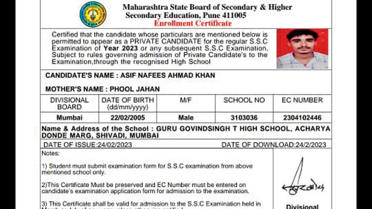 Mumbai: Student to sit for SSC exams after residence proof fiasco