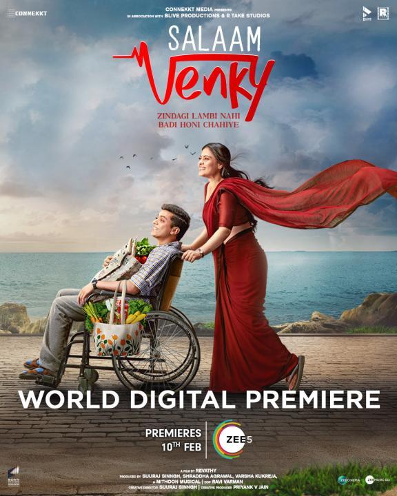 ZEE5 announces the World Digital Premiere of Kajol starrer ‘Salaam Venky’ 