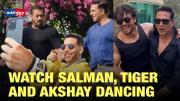 Watch Salman Khan, Tiger Shroff Dancing On ‘Main Khiladi Tu Anari’ With Akshay Kumar
