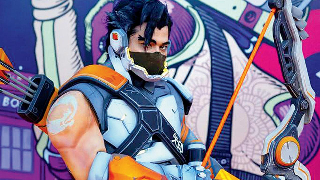 Rawat as Cyber Hanzo