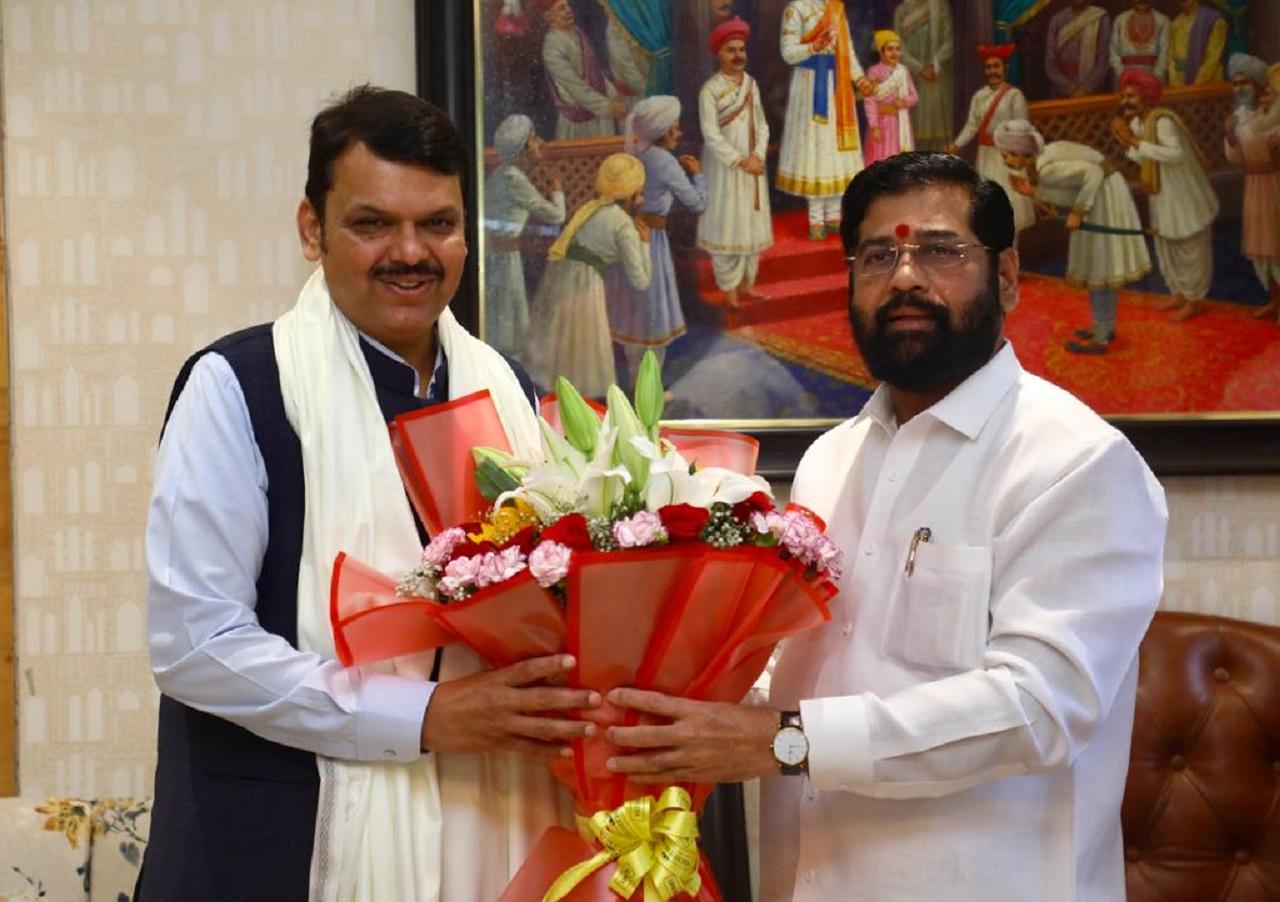 A section of MLAs of the undivided Shiv Sena, led by then-Cabinet minister Eknath Shinde, had rebelled against Thackeray's leadership in June last year, leading to the collapse of the Maha Vikas Aghadi (MVA) coalition government. The rebel MLAs then teamed up with the Bharatiya Janata Party (BJP) to form a government under Shinde's leadership (Pic/Eknath Shinde's team)