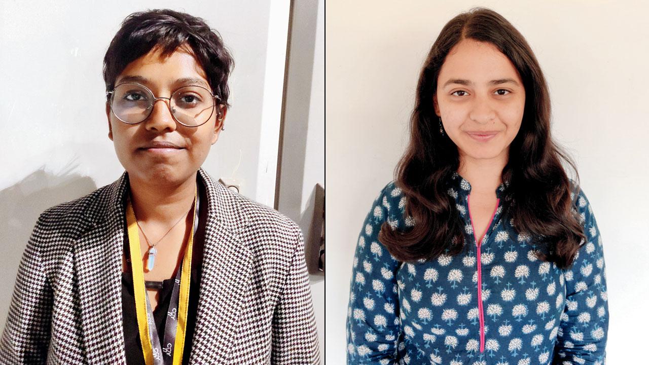 Ayadi Mishra (right) Sneha Shahi