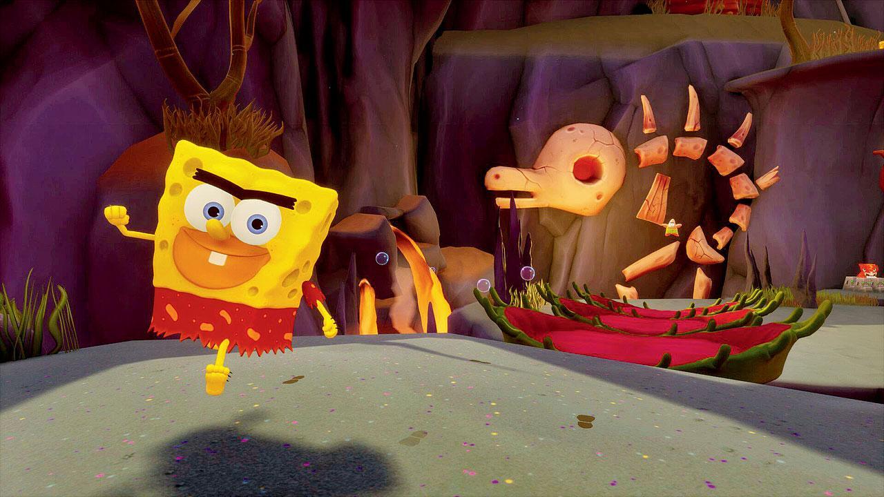 Nostalgia plays a big role in the new SpongeBob game
