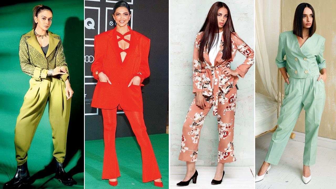 Fashion stylist shares quirky tips to wear pantsuits in Mumbai’s sultry ...