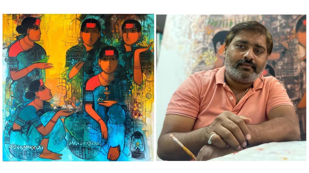 “The Mystery Cult” An Exhibition Of Paintings By Contemporary Artist Sachin Sagare