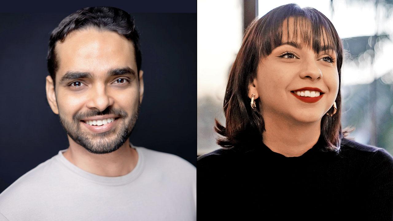Aditya Kashyap (right) Trisha Kanga