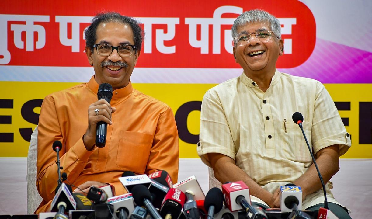 VBA to contest all elections in 2024 in alliance with Uddhav Thackeray