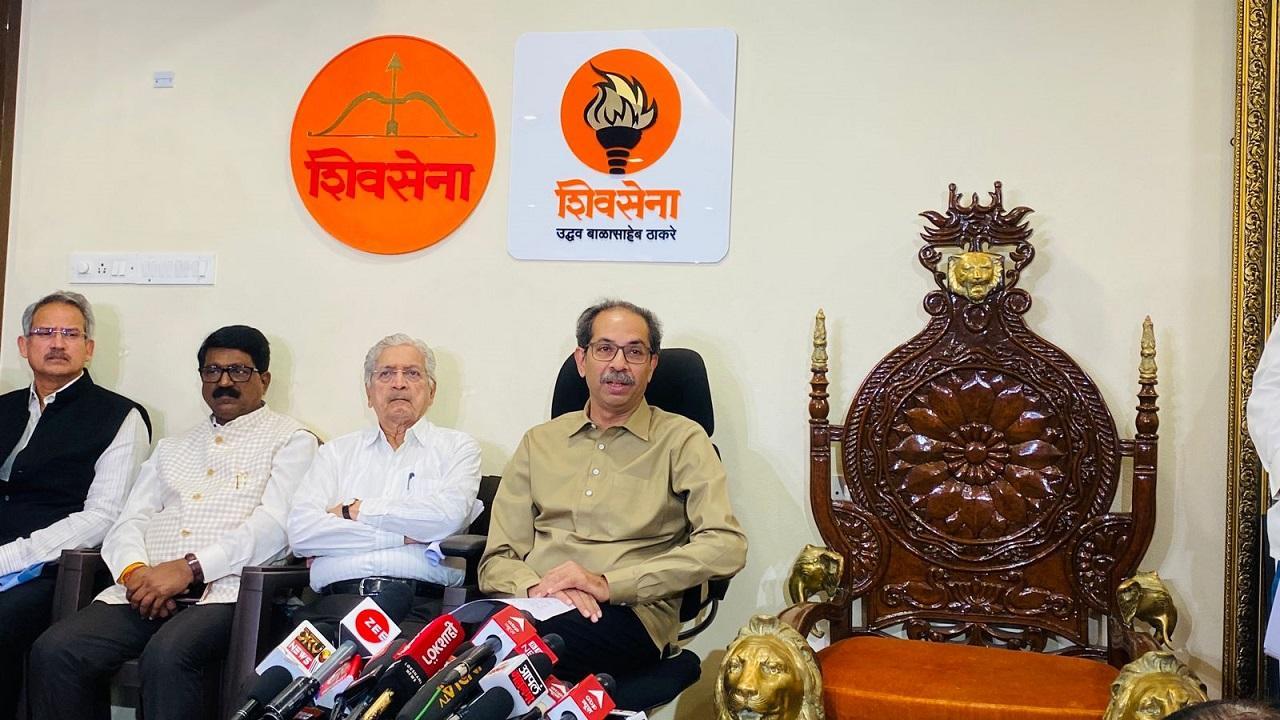 SC decision on rebel Shiv Sena MLAs’ disqualification should come first, before EC call on name and symbol, says Uddhav Thackeray