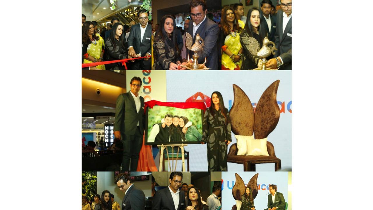 Singer-Banker-Philanthropist Amruta Fadnavis inaugurates Upspaces, Thane, India's first ‘Inclusive’ Interior Design Solutions Specialist Hub