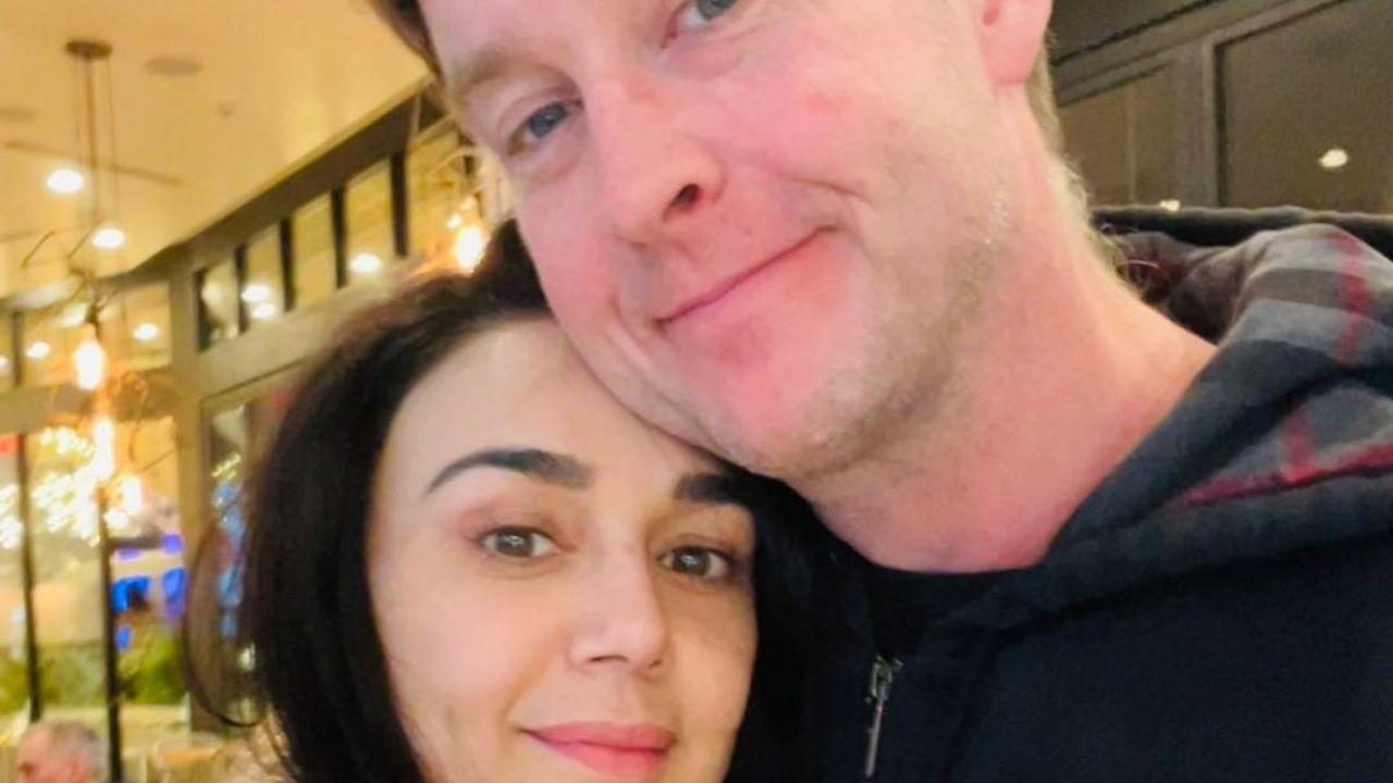 Preity Zinta She posted an extremely lovely photograph of hers with her husband Gene Goodenough and had the caption, “Happy Valentine’s Day Folks Loads of love to all #Happyvalentinesday #ting”.