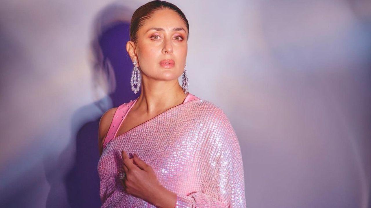 Kareena Kapoor Khan She posted a stunning photograph of hers in a saree and captioned it as “Main apni favourite hoon… Happy Valentine’s Day”.