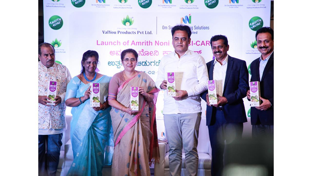Valyou products launched “AMRITH NONI CANCI-CARE” on the eve of International Cancer Awareness Day