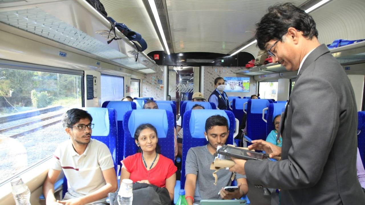 Mumbai Central-Gandhinagar Vande Bharat train crosses over 130 per cent occupancy: Western Railway
