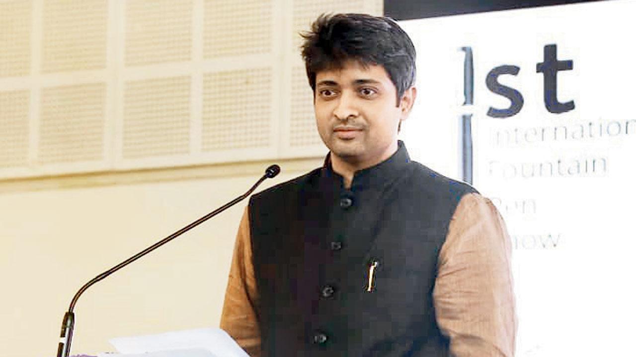 Vishal Singhi at the first edition of India Pen Show
