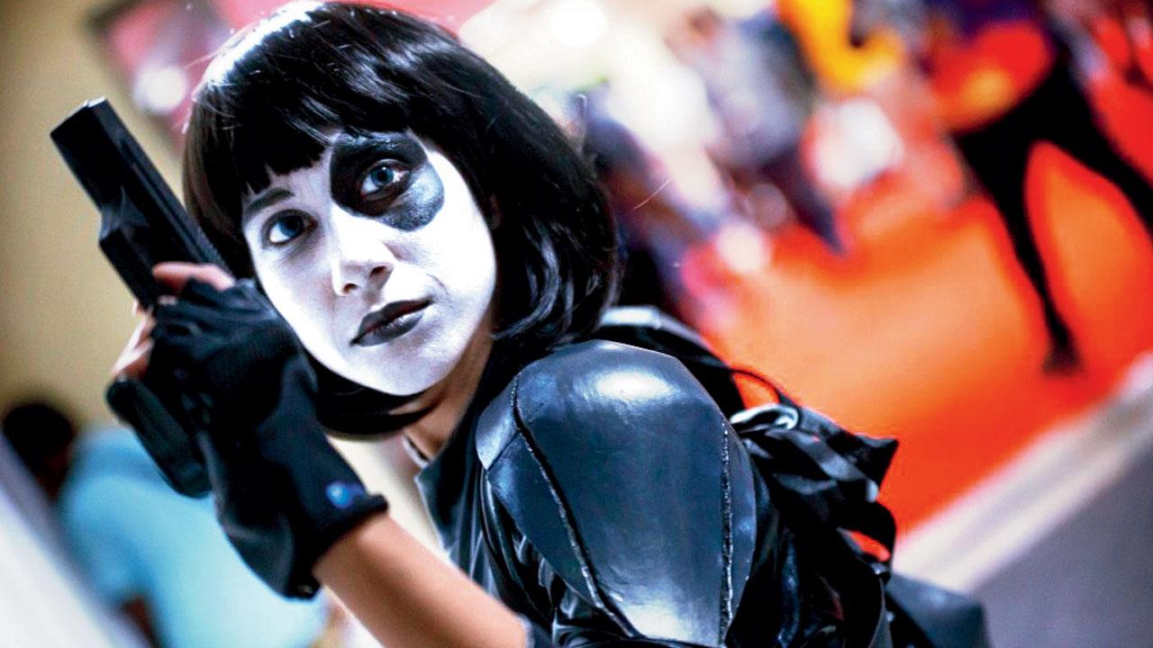 Zara Rebello as Domino from Marvel