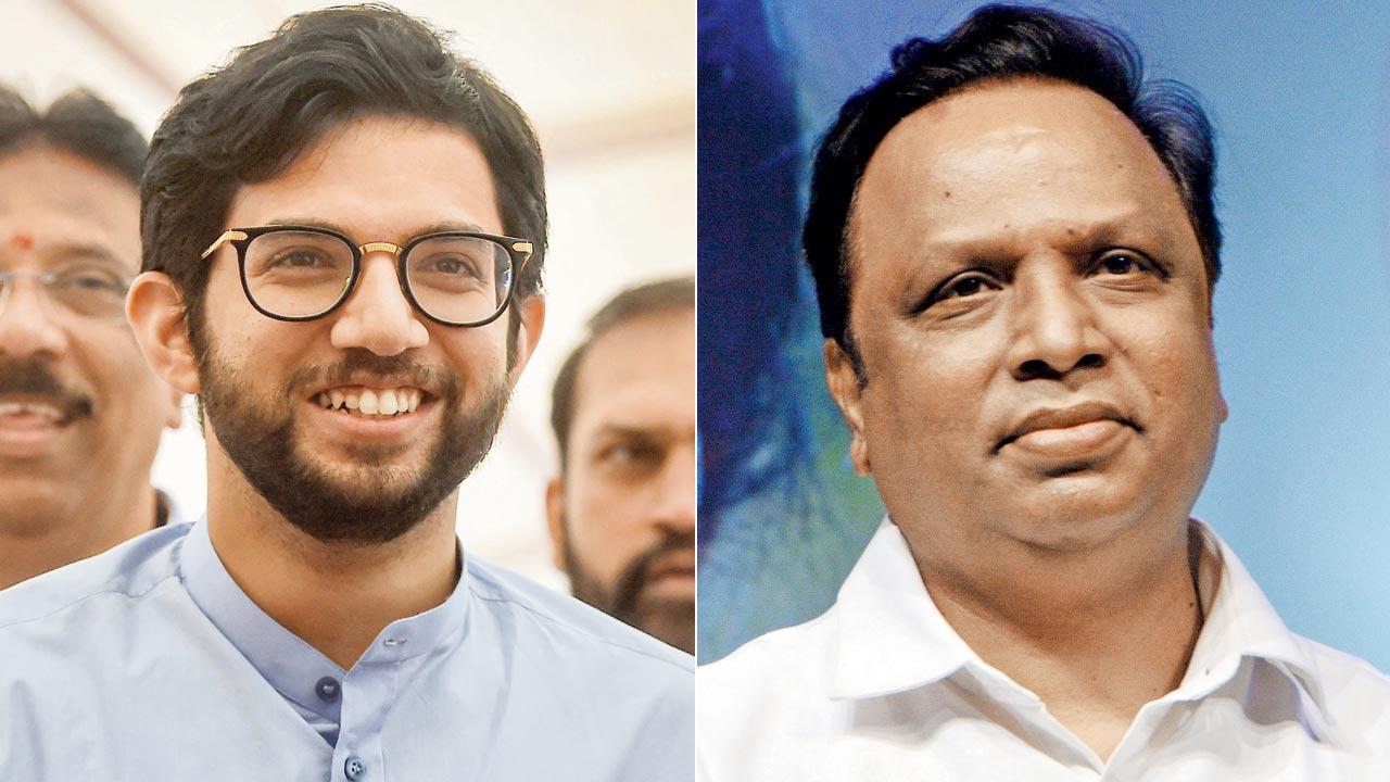 Aaditya Thackeray and Ashish Shelar