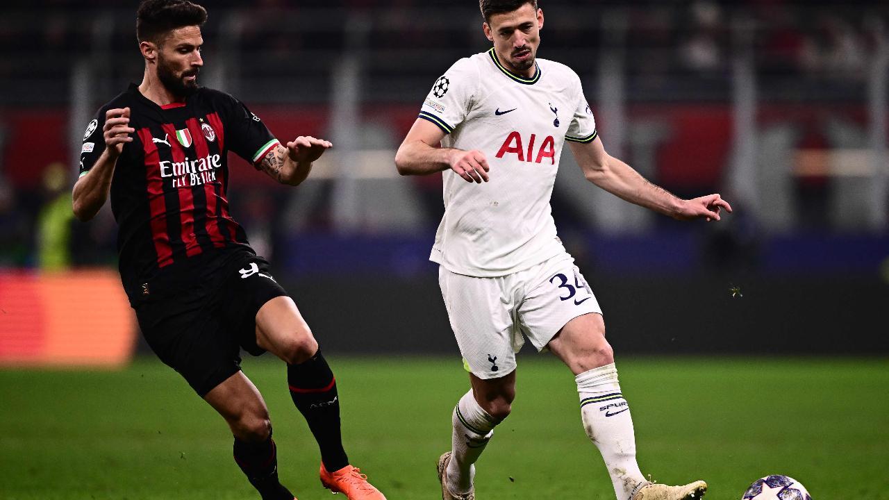 AC Milan tops Tottenham for winning return to CL knockout stage