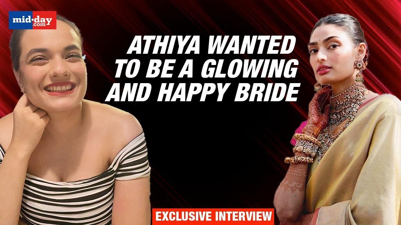 How Athiya Shetty Got Her Wedding Looks Ft Simran Gidwani