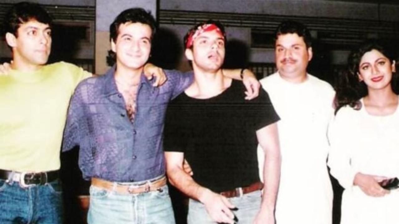 26 Years of 'Auzaar': Sanjay Kapoor shares old picture with Salman Khan and Shilpa Shetty