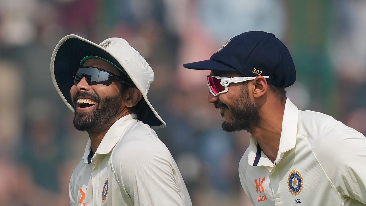 'Are you bowling like this so that I doesn't get a chance to bowl?' Axar in hilarious conversation with Jadeja