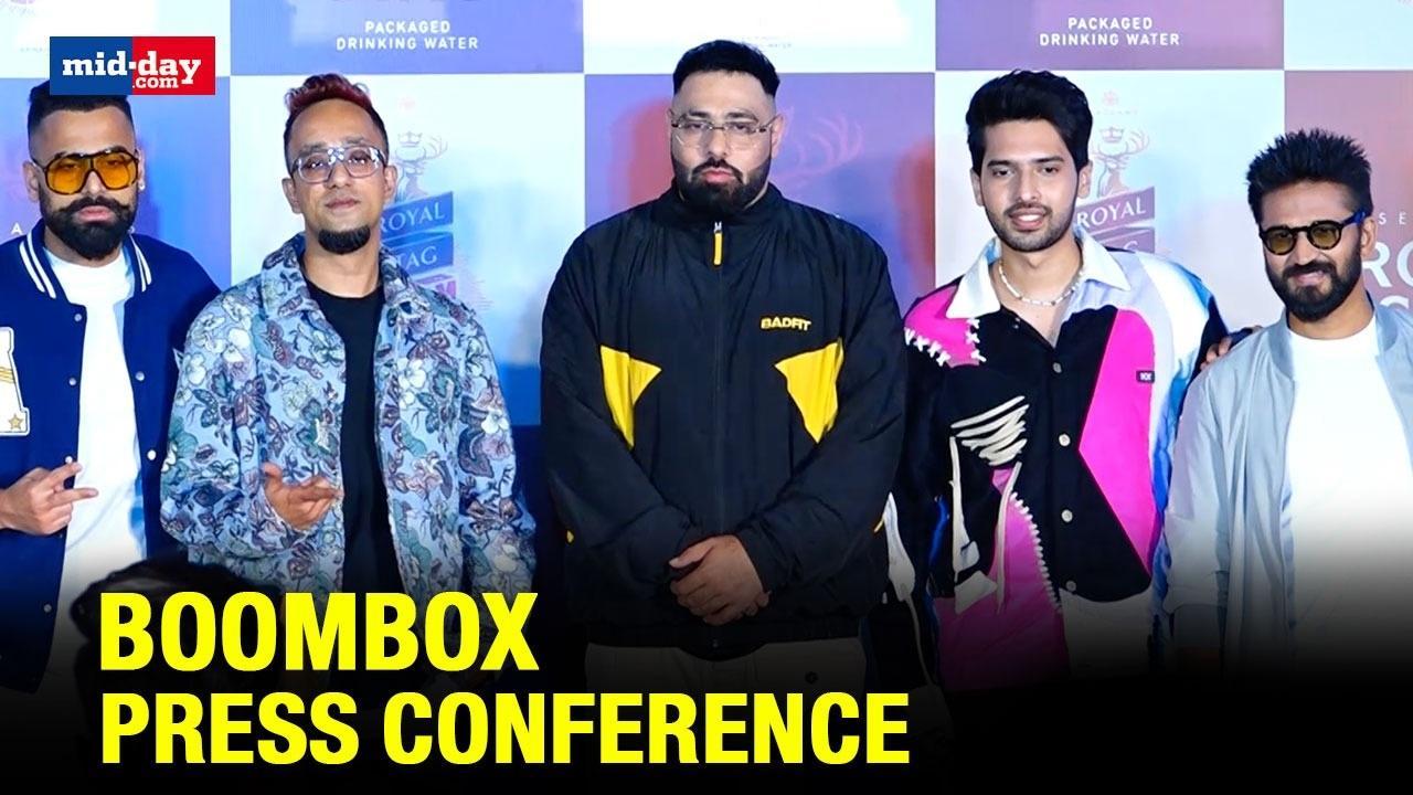 Boombox Show Launch| Amit Trivedi, Badshah, Armaan Malik Talk To Media