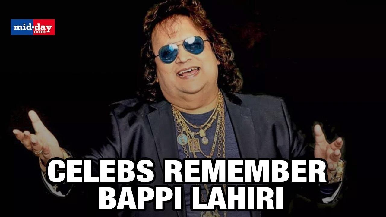 Bollywood Celebs And Family Attend Bappi Lahiri’s Prayer Meet