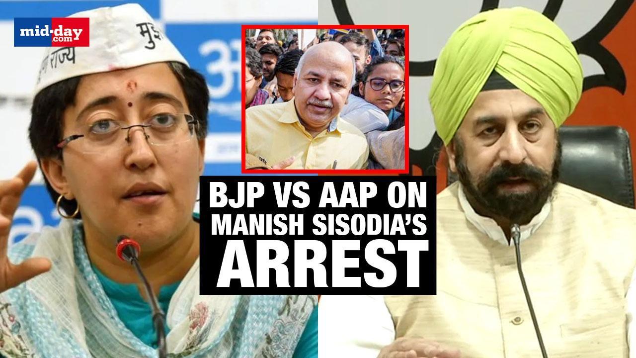 BJP And AAP Engage In A Tussle Over Manish Sisodia’s Arrest