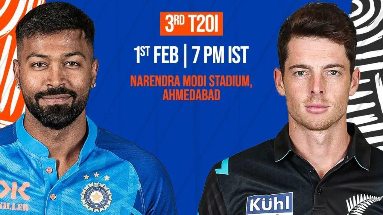 India win toss, opt to bat against NZ in series-deciding 3rd T20I