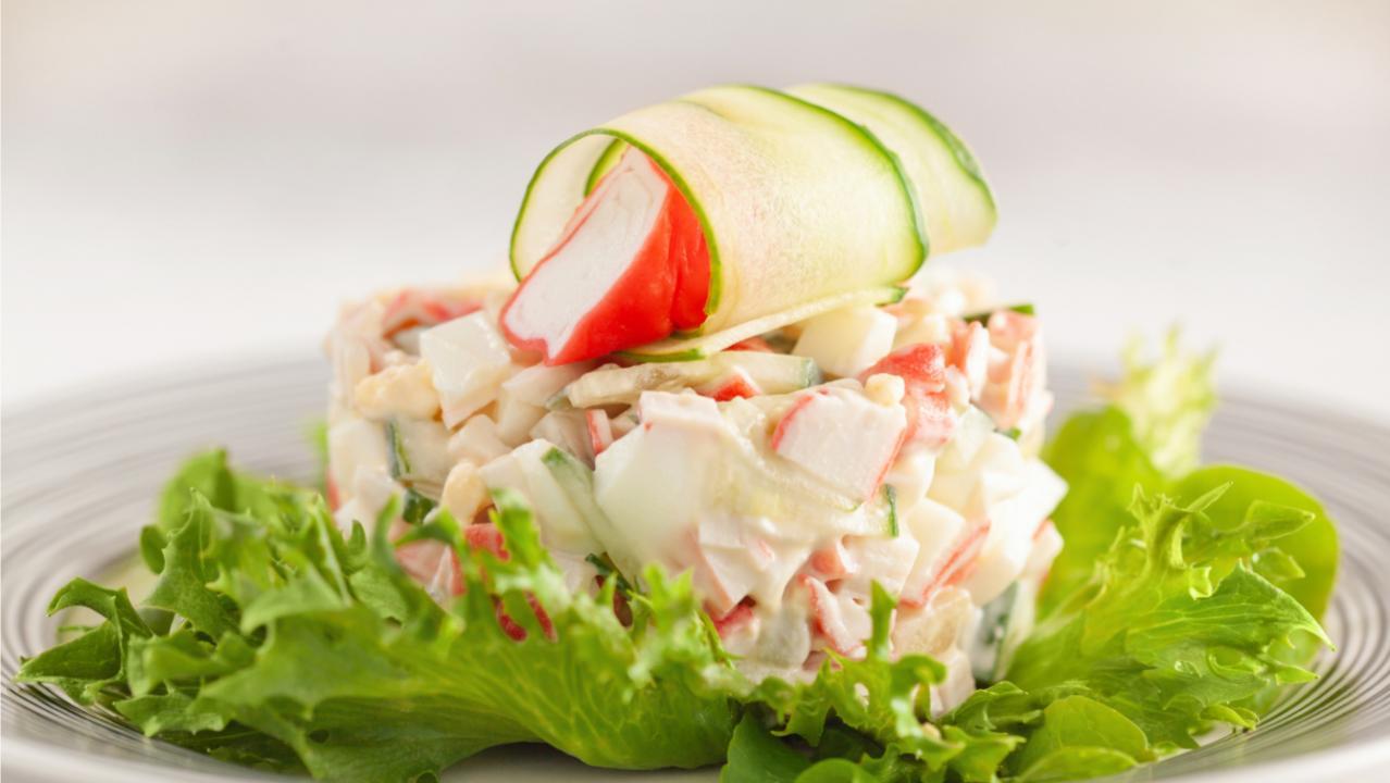 Try this quick and easy recipe for crab salad