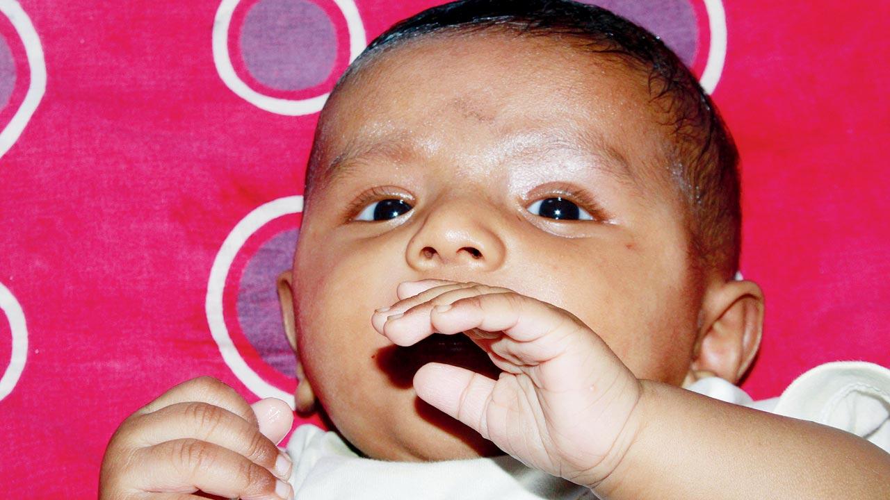 The child was born out of wedlock on November 29. Representation pic