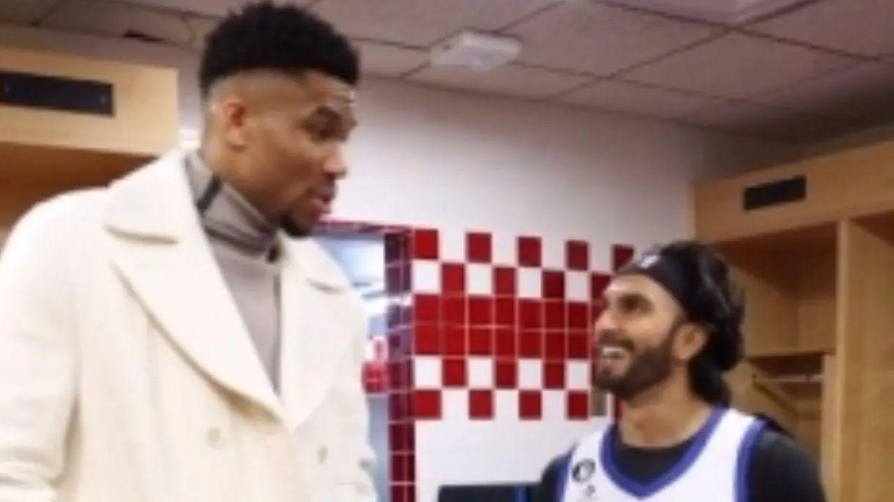 NBA star Antetokounmpo is glad Ranveer Singh played for his team. Full Story Read Here