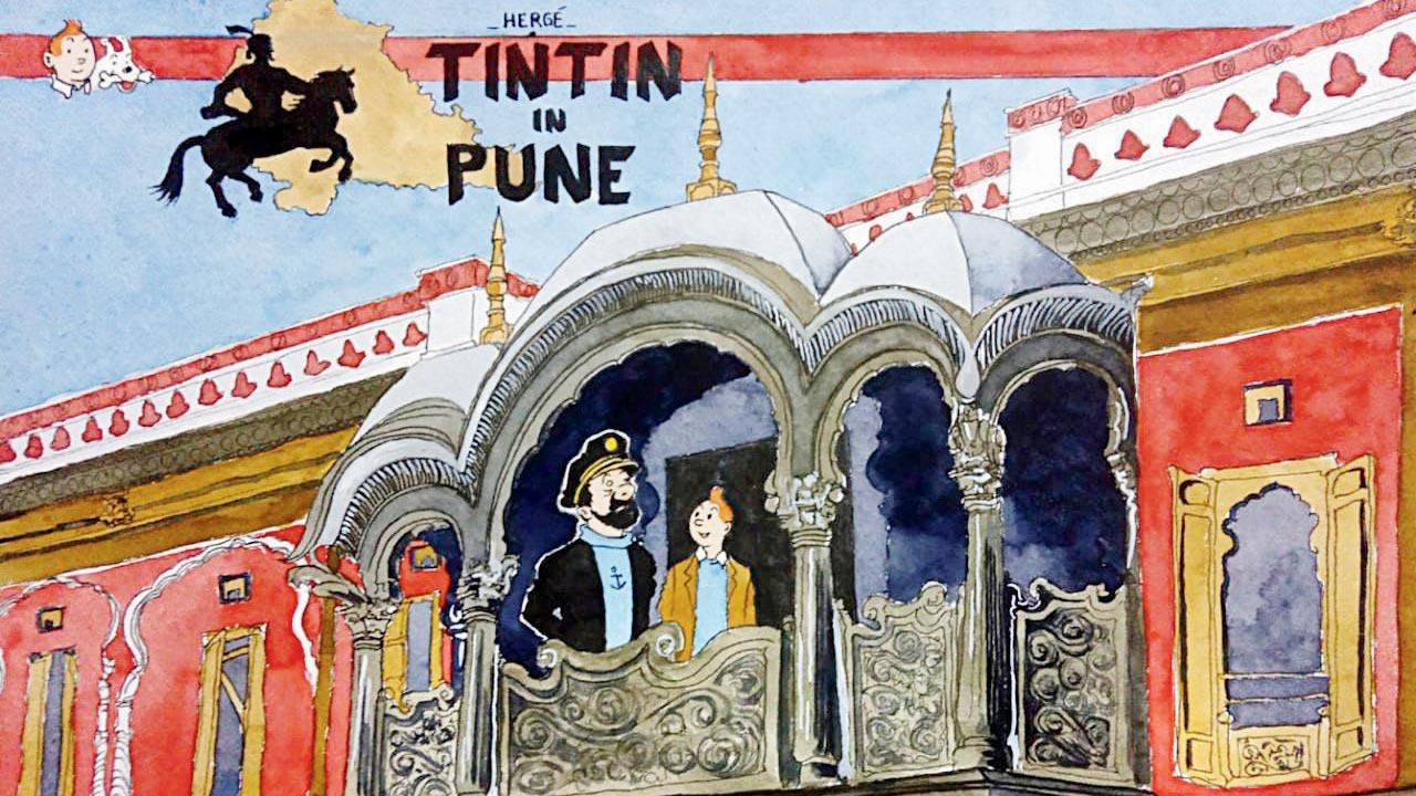 Tintin in Manjri, Pune
