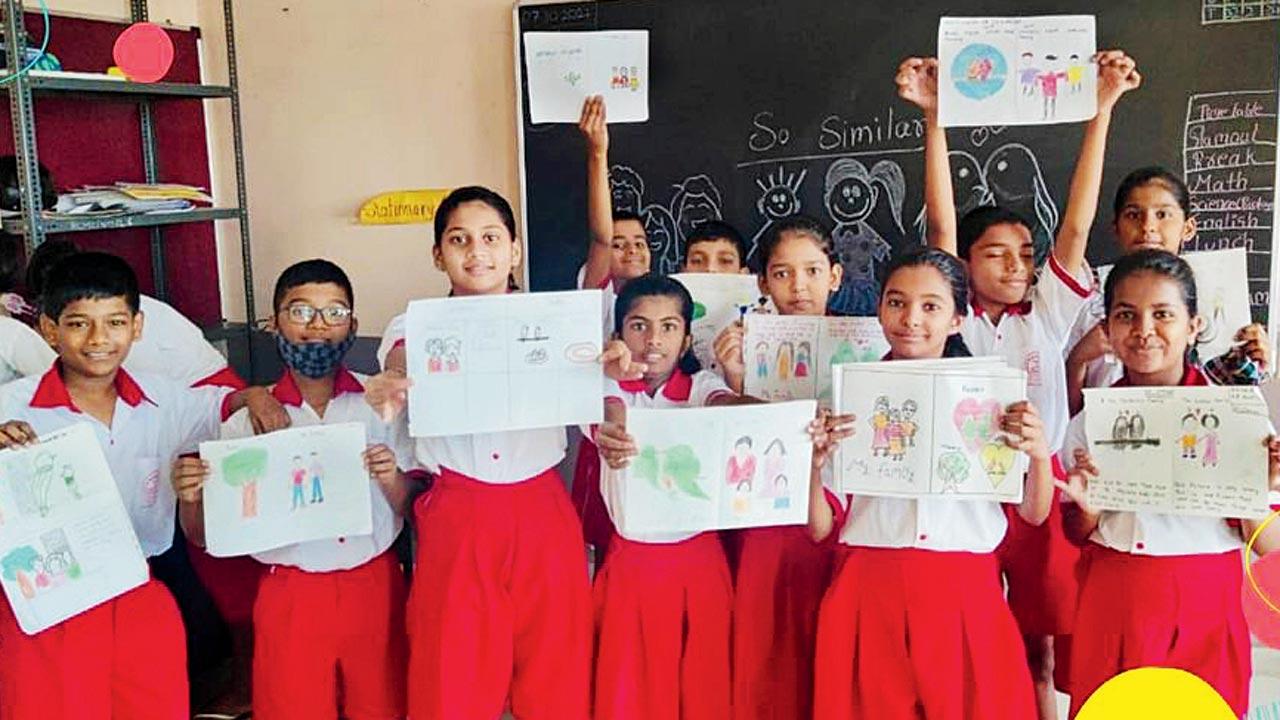An activity session in Pune conducted as part of the Jijivisha Fellowship
