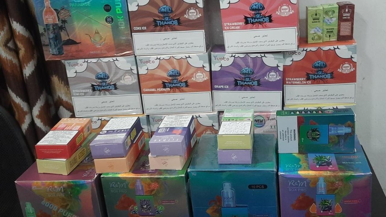 Mumbai Police raids shop in Crawford market; e-cigarettes worth lakhs seized