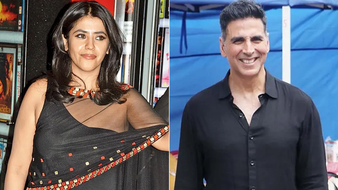 Ekta Kapoor comes out in support of Akshay Kumar as his film 'Selfiee' struggles