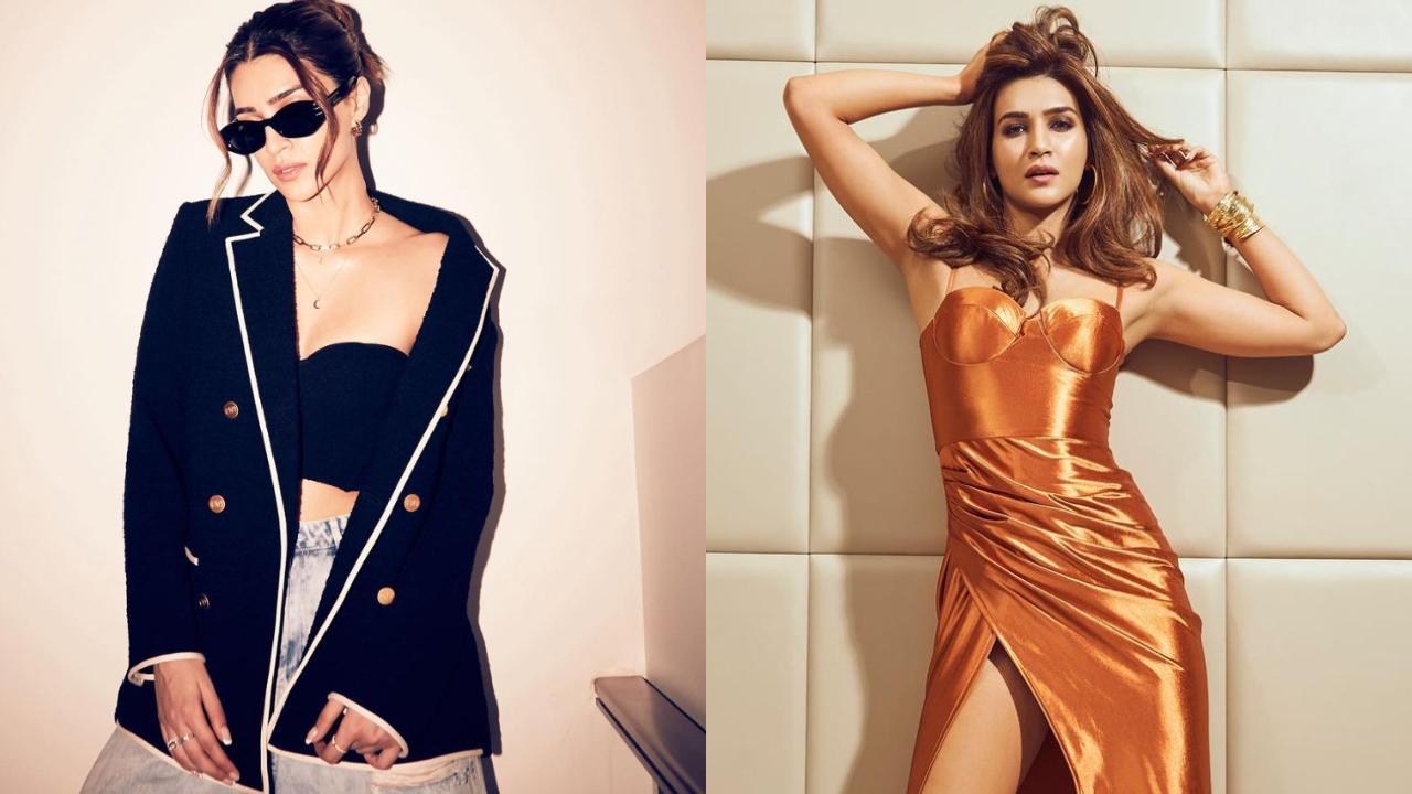 Kriti Sansn Sex - Fashion Friday: These sizzling looks of 'Shehzada' star Kriti Sanon prove  that she's a style icon
