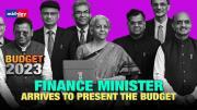 Budget 2023 | Finance Minister Nirmala Sitharaman Arrives In Parliament With Digital ‘Bahi-Khata’