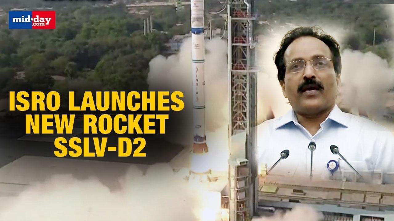 ISRO Launches New Rocket SSLV-D2 From Sriharikota